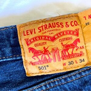 Levi’s 501’s - 30x34